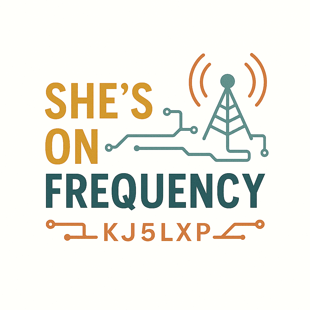 She's On Frequency logo